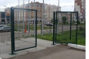 Ворота из сетки в киеве и в Украине от Арембуд