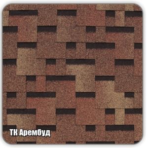 Фото Гибкая черепица Docke (Деке) Амаретто