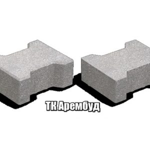 Фото Тротуарная плитка Двойное Т